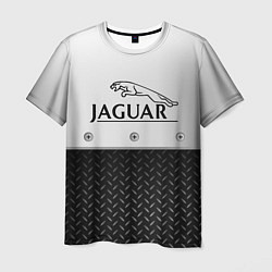 Футболка мужская Jaguar Ягуар Сталь, цвет: 3D-принт