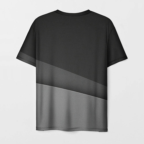 Мужская футболка JAGUR оттенки серого / 3D-принт – фото 2