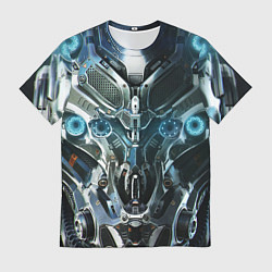 Футболка мужская BIOROBOT, цвет: 3D-принт