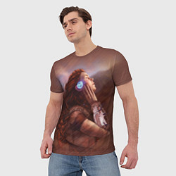 Футболка мужская Aloy from Horizon, цвет: 3D-принт — фото 2