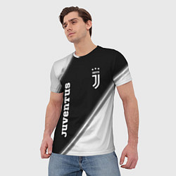 Футболка мужская ЮВЕНТУС Juventus Краска, цвет: 3D-принт — фото 2