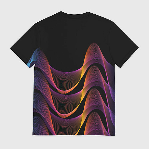 Мужская футболка Fashion pattern Neon Milano / 3D-принт – фото 2