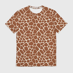 Футболка мужская Шкура Жирафа - Giraffe, цвет: 3D-принт