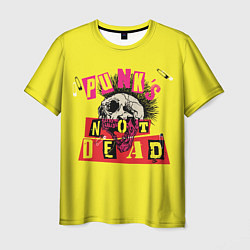 Футболка мужская Punks Not Dead - Панки Хой!, цвет: 3D-принт