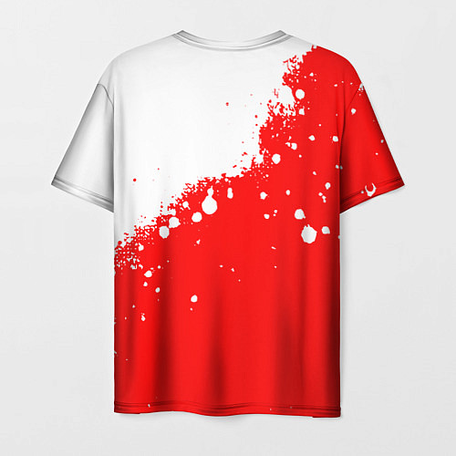Мужская футболка BLOODBORNE HUNTER СИМВОЛ ОХОТНИКА / 3D-принт – фото 2