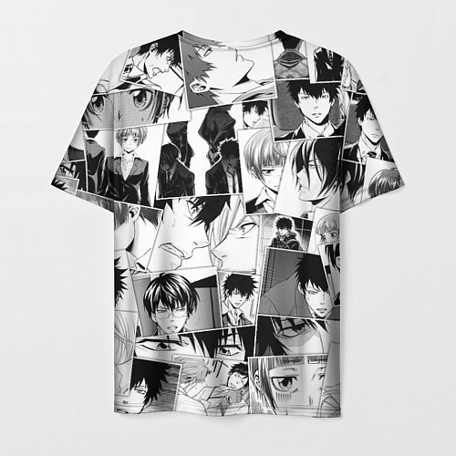 Мужская футболка Psycho Pass pattern / 3D-принт – фото 2