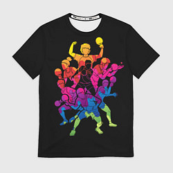 Футболка мужская Игра в Пинг-Понг, цвет: 3D-принт