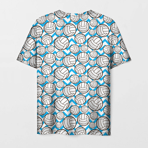 Мужская футболка Мячи Волейбольные / 3D-принт – фото 2