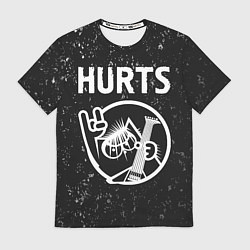 Футболка мужская Hurts КОТ Потертости, цвет: 3D-принт