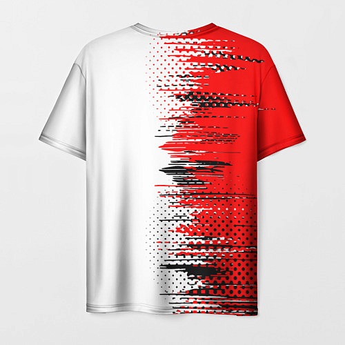 Мужская футболка GEARS TACTICS texture / 3D-принт – фото 2