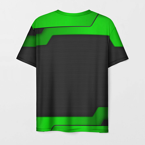 Мужская футболка JUDO GREEN / 3D-принт – фото 2