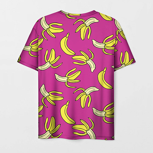 Мужская футболка Banana pattern Summer Color / 3D-принт – фото 2