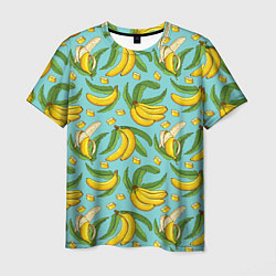 Мужская футболка Banana pattern Summer Fashion 2022