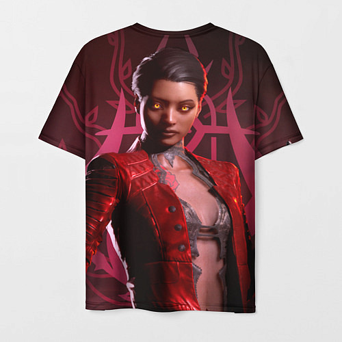 Мужская футболка Vampire: The Masquerade - Bloodhunt Кровавая Вальк / 3D-принт – фото 2