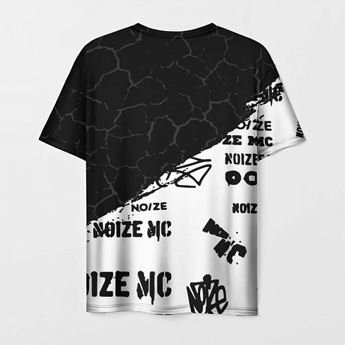 Мужская футболка Noize mc Паттерн / 3D-принт – фото 2