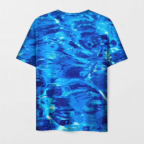 Мужская футболка Vanguard abstraction Water / 3D-принт – фото 2