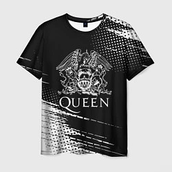 Футболка мужская Queen герб квин, цвет: 3D-принт