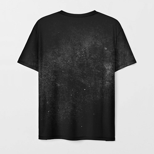 Мужская футболка Черный космос black space / 3D-принт – фото 2