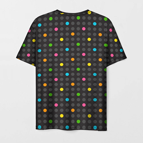 Мужская футболка Pac-man пиксели / 3D-принт – фото 2