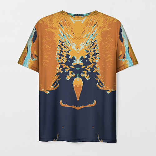 Мужская футболка Абстрактный,цветной узор Abstraction / 3D-принт – фото 2