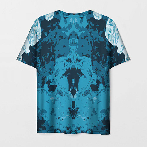 Мужская футболка Абстрактный графический узор Abstraction / 3D-принт – фото 2