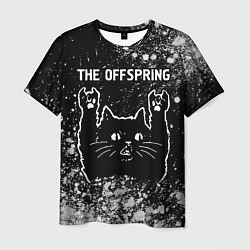 Футболка мужская The Offspring Rock Cat, цвет: 3D-принт