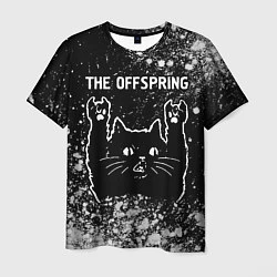 Футболка мужская The Offspring Rock Cat, цвет: 3D-принт