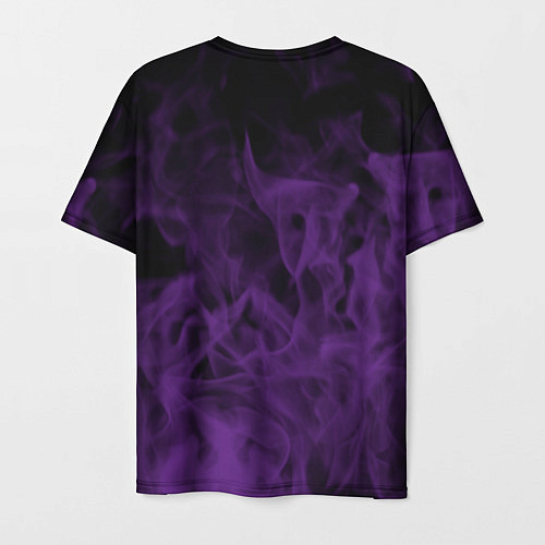 Мужская футболка Lakers 24 фиолетовое пламя / 3D-принт – фото 2