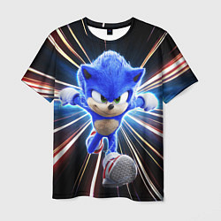 Футболка мужская Speed Sonic, цвет: 3D-принт