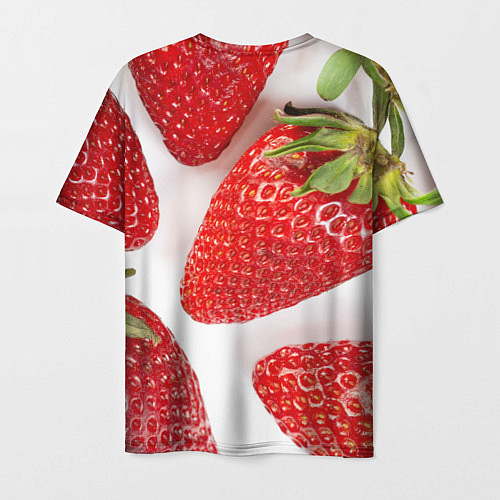 Мужская футболка Strawberries / 3D-принт – фото 2