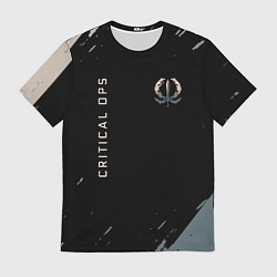 Футболка мужская CRITICAL OPS C-OPS, цвет: 3D-принт