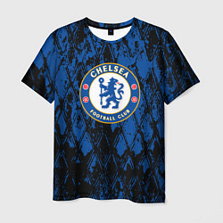 Футболка мужская CHELSEA F ЧЕЛСИ LOGO, цвет: 3D-принт
