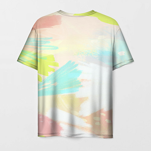 Мужская футболка Сочные краски лета / 3D-принт – фото 2