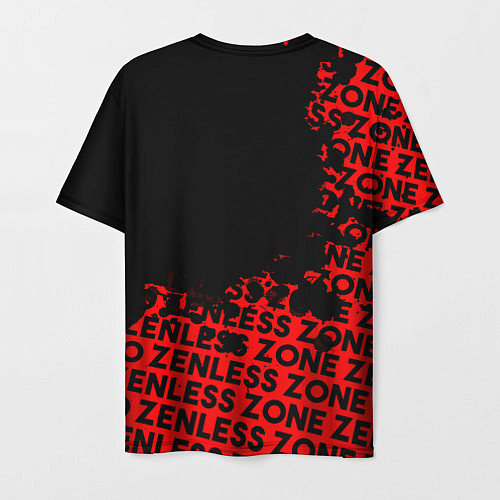 Мужская футболка Zenless Zone Zero капля арт / 3D-принт – фото 2