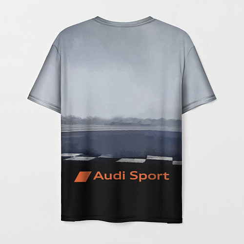 Мужская футболка Ауди Спорт Гоночная команда Audi sport Racing team / 3D-принт – фото 2