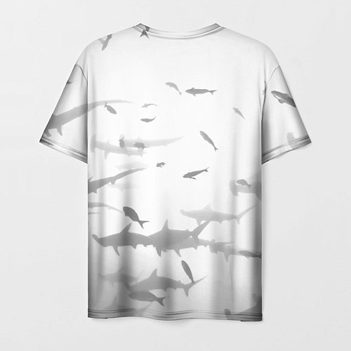 Мужская футболка Акула Let me out - пасть акулы / 3D-принт – фото 2