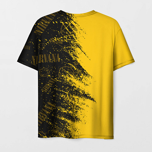Мужская футболка Nirvana Паттерн / 3D-принт – фото 2