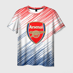 Футболка мужская Арсенал arsenal logo, цвет: 3D-принт