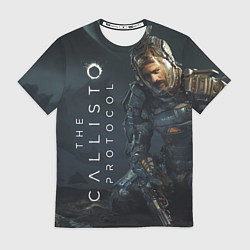 Футболка мужская Джейкоб на коленях Callisto Protocol, цвет: 3D-принт
