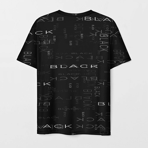 Мужская футболка Black Memories / 3D-принт – фото 2