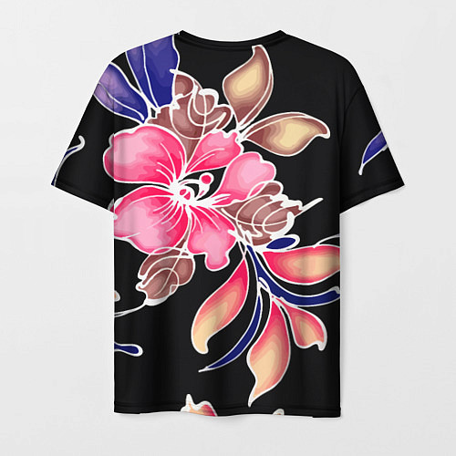 Мужская футболка Сон в летнюю ночь Beautiful flower / 3D-принт – фото 2