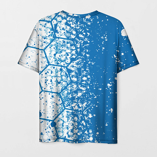 Мужская футболка Inter соты / 3D-принт – фото 2