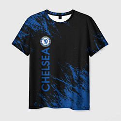 Футболка мужская Chelsea текстура, цвет: 3D-принт
