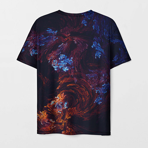 Мужская футболка Синие и Красные Коралловые Рифы / 3D-принт – фото 2