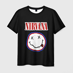 Футболка мужская Nirvana гранж, цвет: 3D-принт