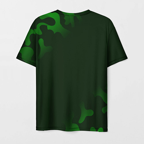 Мужская футболка Тимур - ЗАЩИТНИК - Милитари / 3D-принт – фото 2