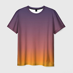 Мужская футболка Sunset Gradient