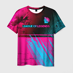 Футболка мужская League of Legends Neon Gradient, цвет: 3D-принт