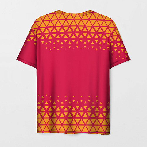 Мужская футболка Рома roma абстракция / 3D-принт – фото 2