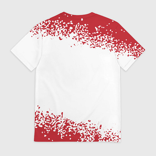 Мужская футболка Cross Fire: красные таблички Best Player и Ultimat / 3D-принт – фото 2